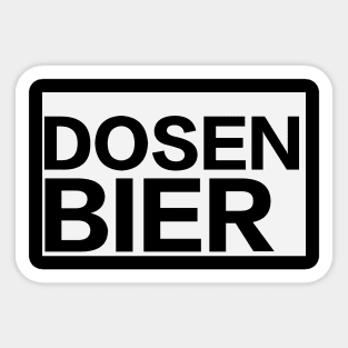 Dosenbier Festival Shirt Sticker